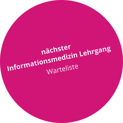 Nächste Informationsmedizin-Lehrgänge